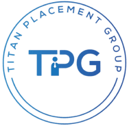 Here's an alt tag for the image: TPG Placement Group logo.