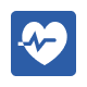 Here's an alt tag for the image: Heart with EKG line, healthcare symbol.